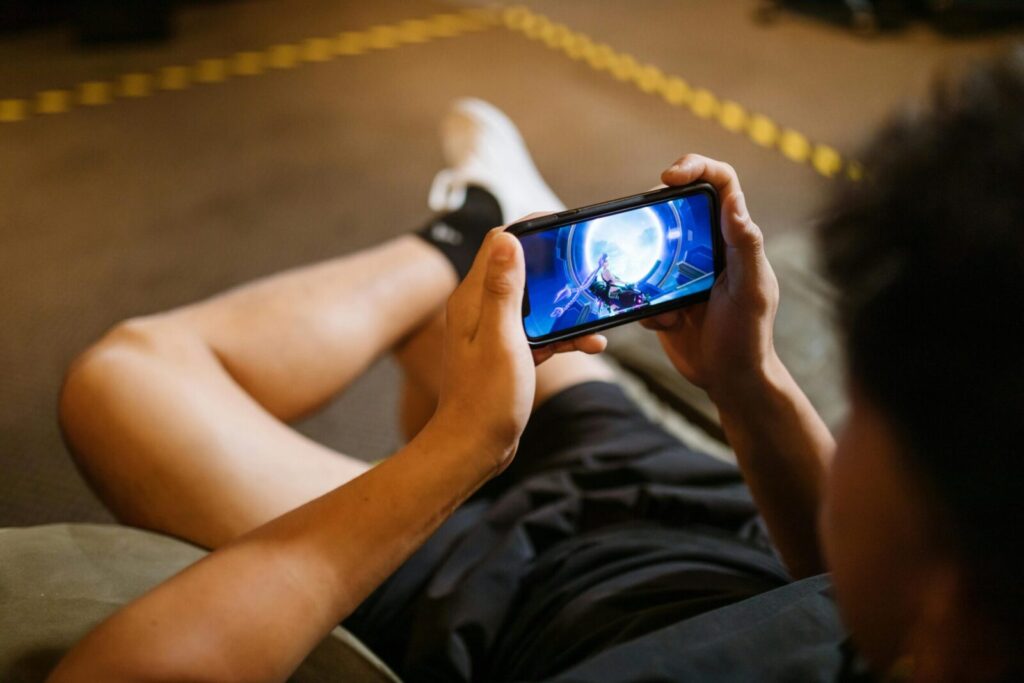 Mobiliųjų telefonų žaidimai. Pexels nuotr.