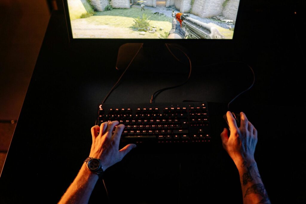 „Counter-Strike“ žaidimas. Pexels nuotr.