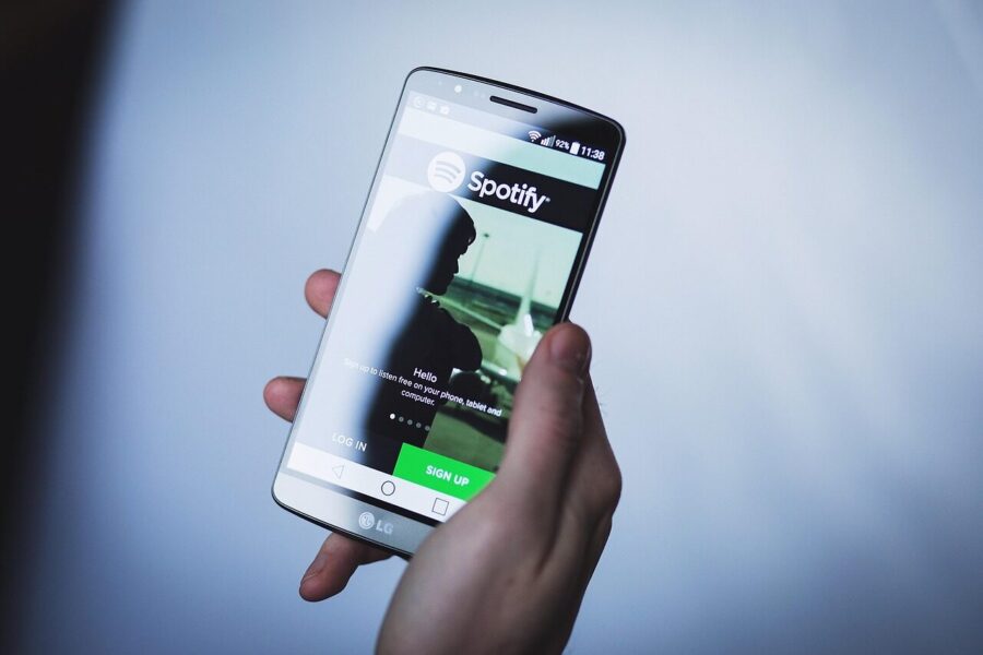 „Spotify“ programėlė. Pixabay nuotr.