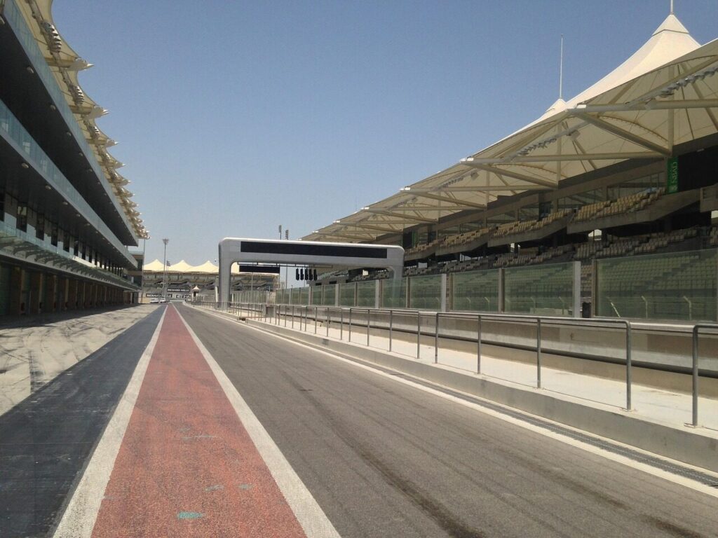 Yas Marina. Formulė 1 trasa. Pixabay nuotr.