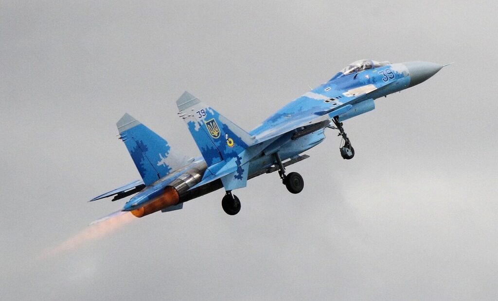 Ukrainos lėktuvas. Pixabay nuotr.