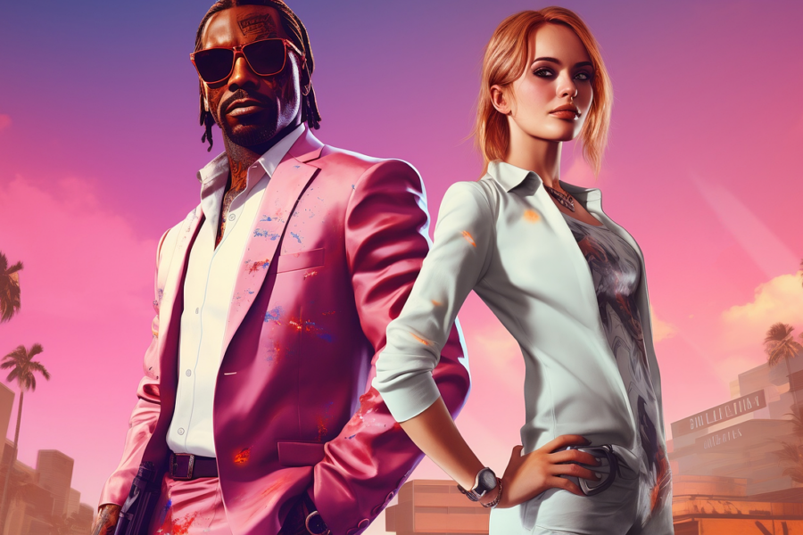 GTA žaidimo veikėjai. Pixabay nuotr.
