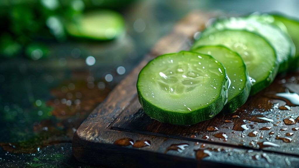 Pjaustytas agurkas. Pixabay nuotr.