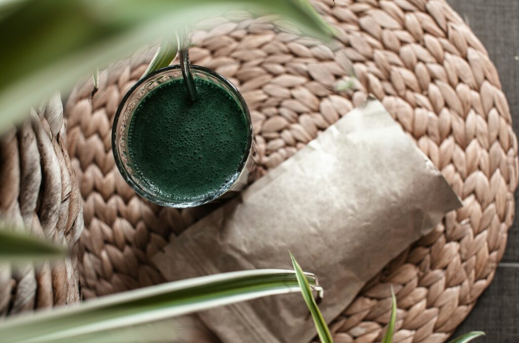 Spirulina. Unsplash nuotr.