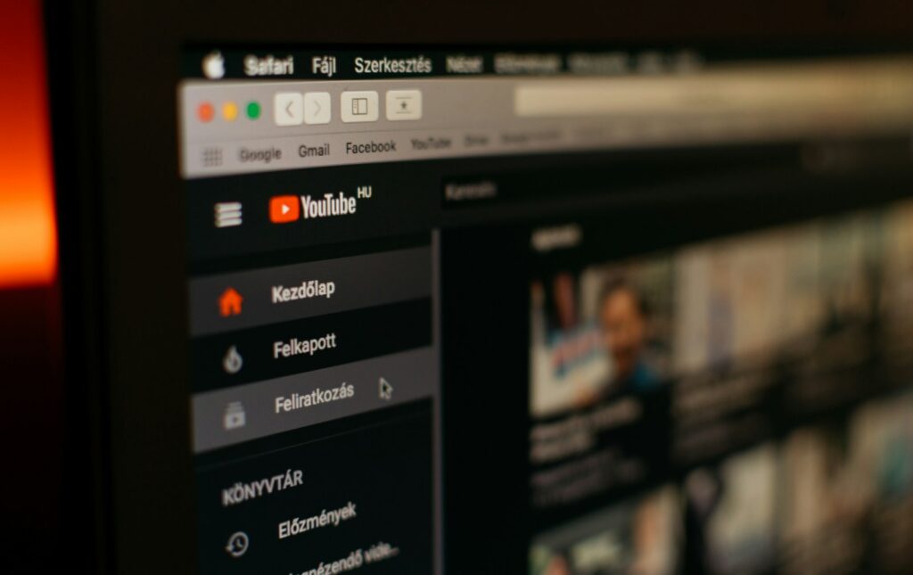 „Youtube" puslapis. Unsplash nuotr.