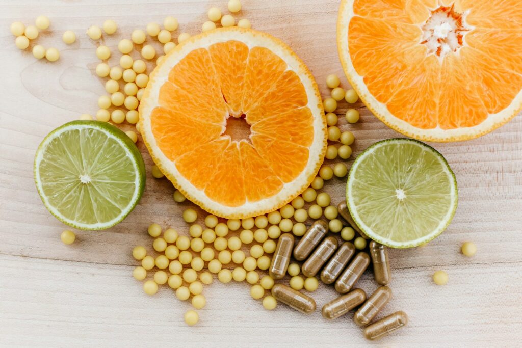 Vitaminai. Unsplash nuotr.