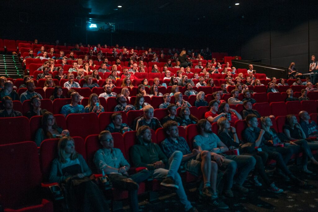 Kino salės. Unsplash nuotr.