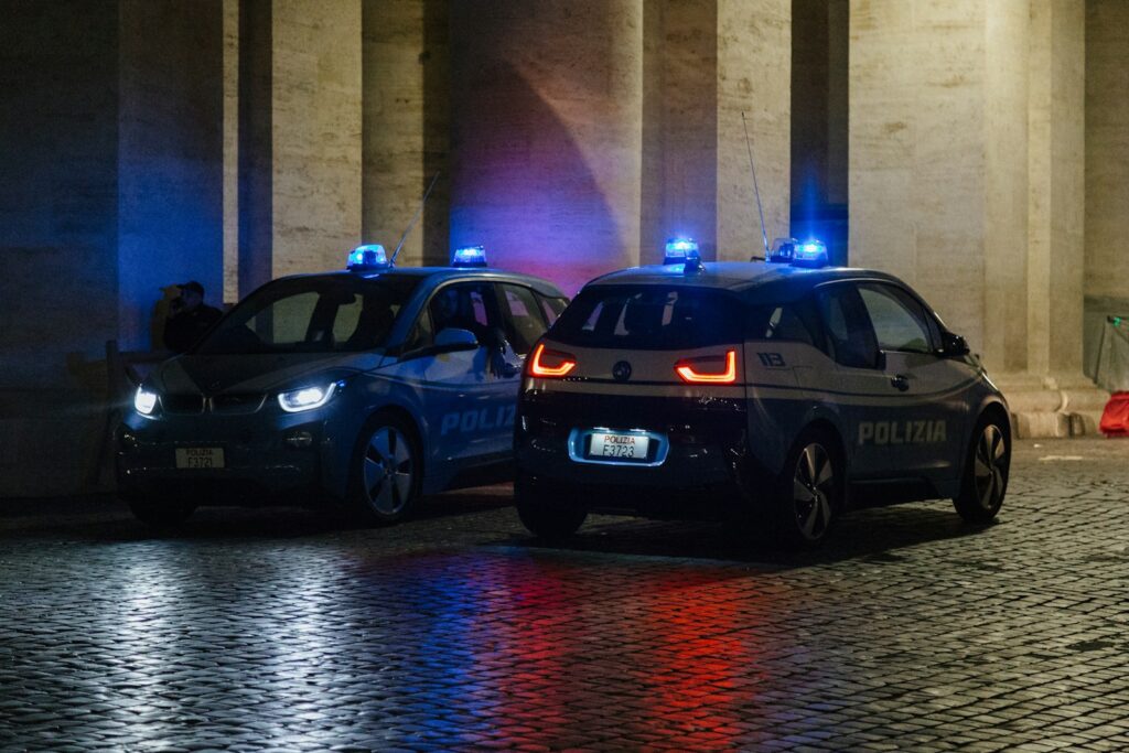 Italijos policija. Unsplash nuotr.