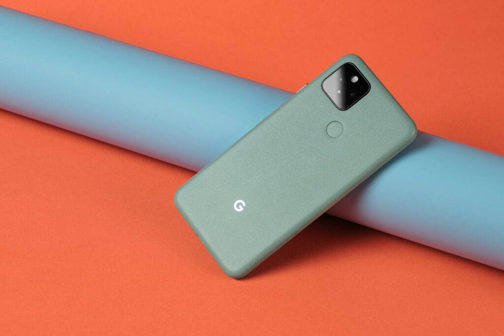 Google „Pixel“ telefonas.