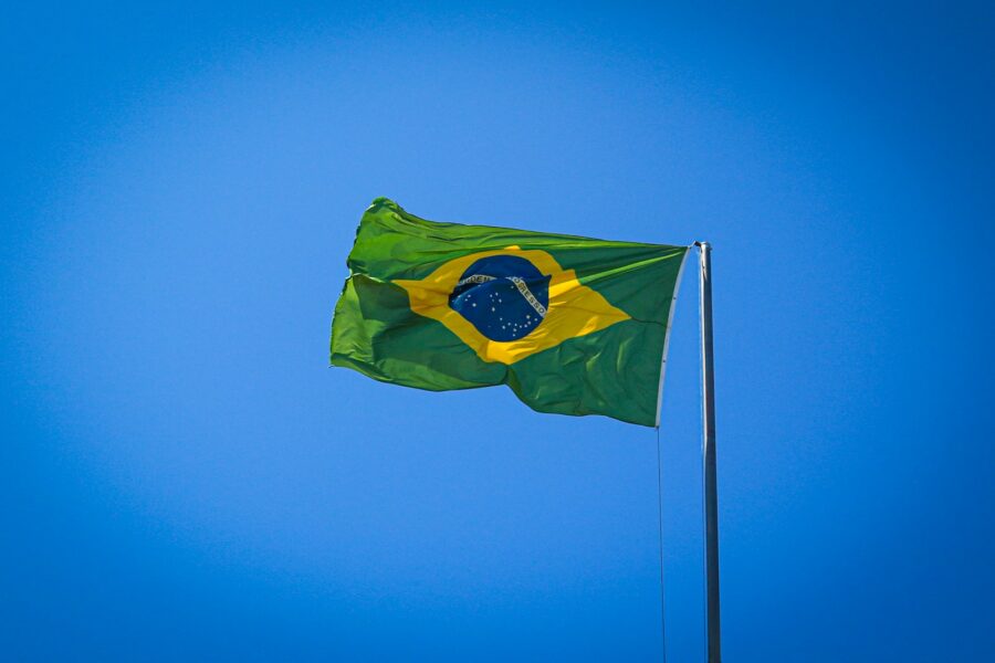 Brazilijos vėliava. Unsplash nuotr.