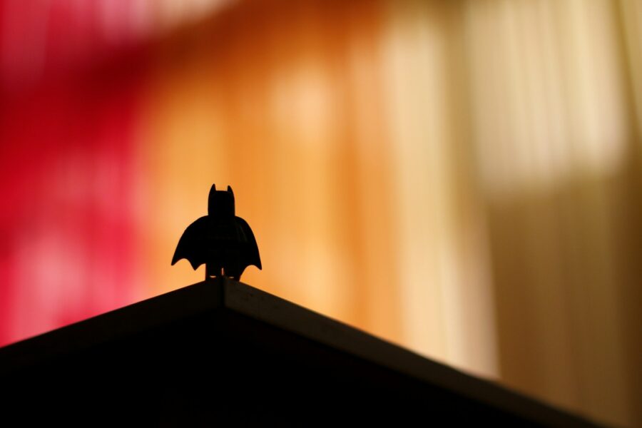 Lego Batman. Unsplash nuotr.