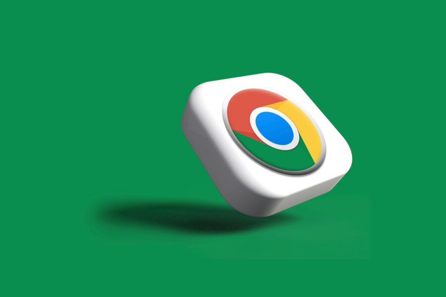 „Google Chrome“. Unsplash nuotr.