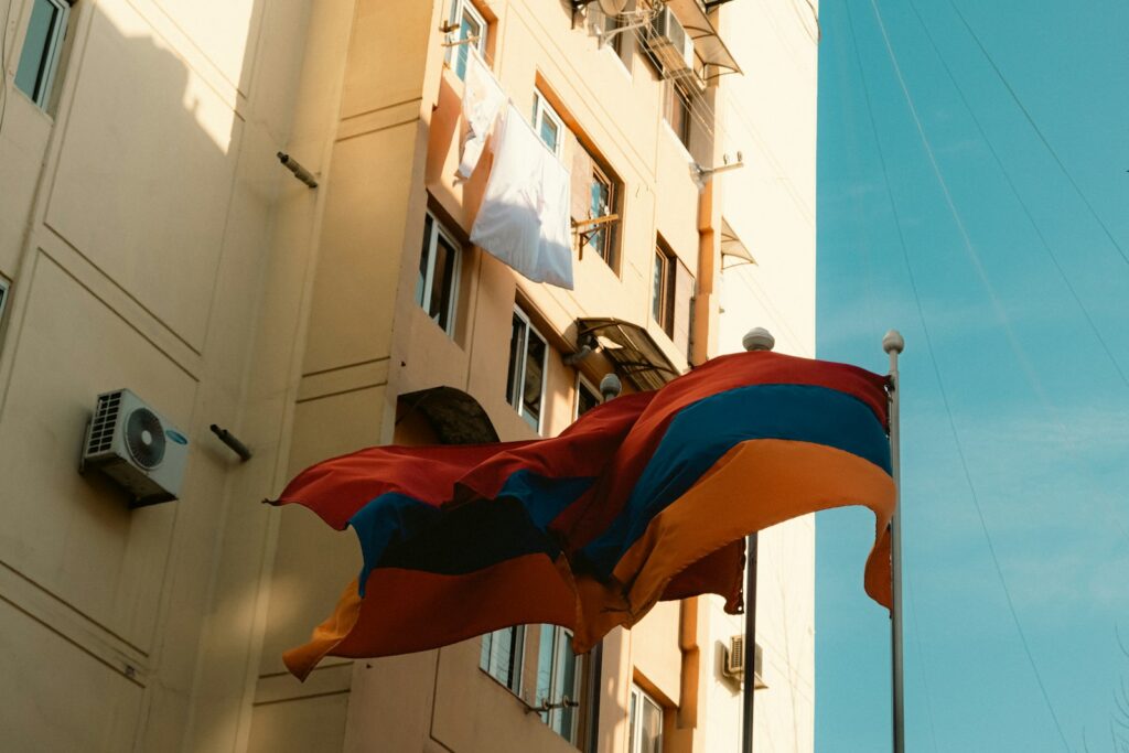 Armėnijos vėliava. Unsplash nuotr.