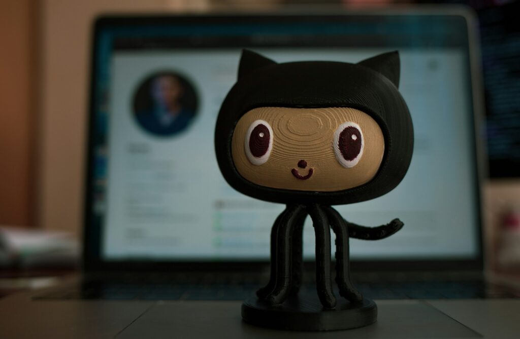„GitHub“ simbolis. Unsplash nuotr.
