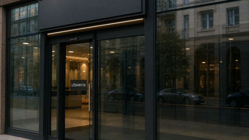 Svarbi žinia banko klientams: vienas banko padalinys uždaromas