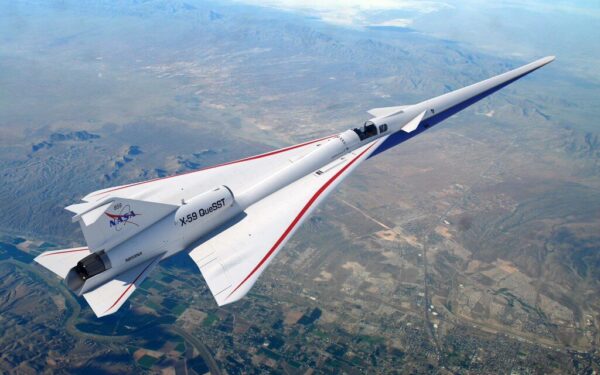Dešimtmečius trukęs apribojimas gali būti perrašytas: NASA X-59 pirmą kartą skrido greičiau už garsą