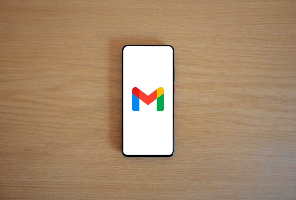 Gmail. Pexels nuotr.