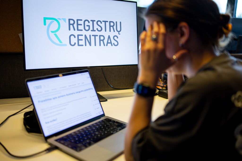Registrų centras. ELTA / Žygimantas Gedvila
