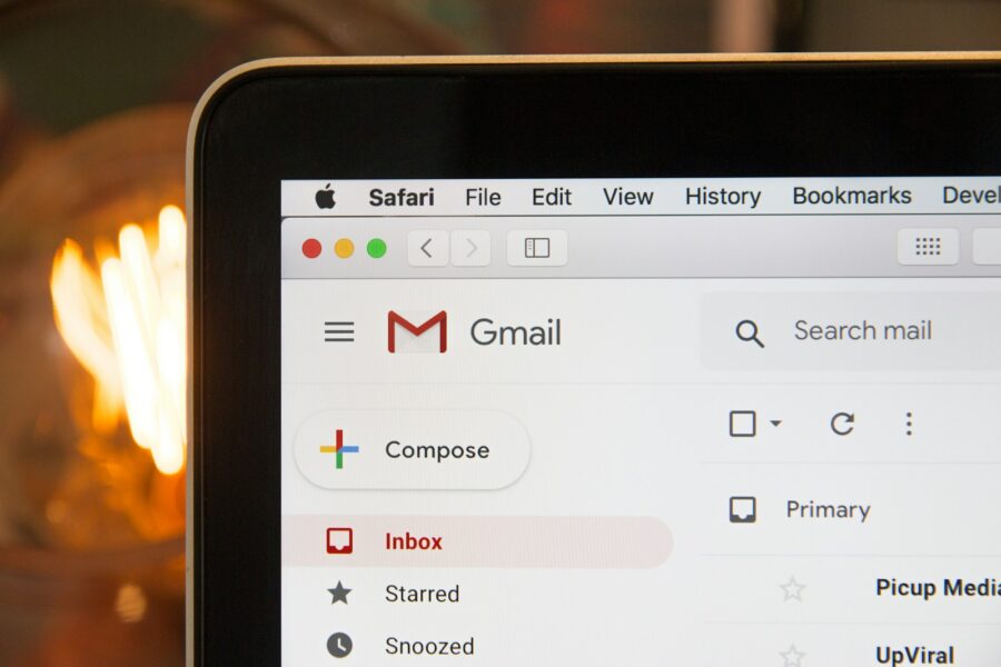 Gmail. Unsplash nuotr.